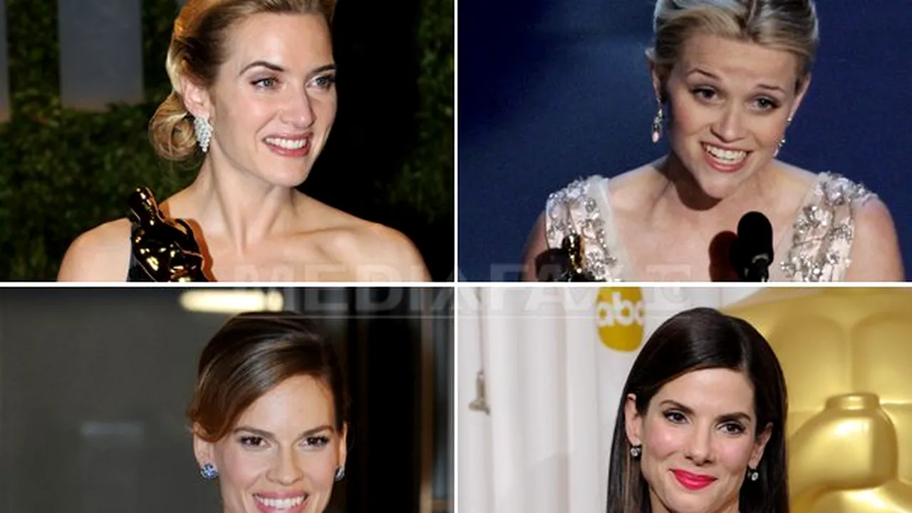 Blestemul actriţelor premiate cu Oscar: Au căsnicii mai scurte
