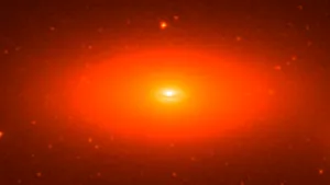 O galaxie bizară, cu trei găuri negre uriaşe, descoperită de cercetători