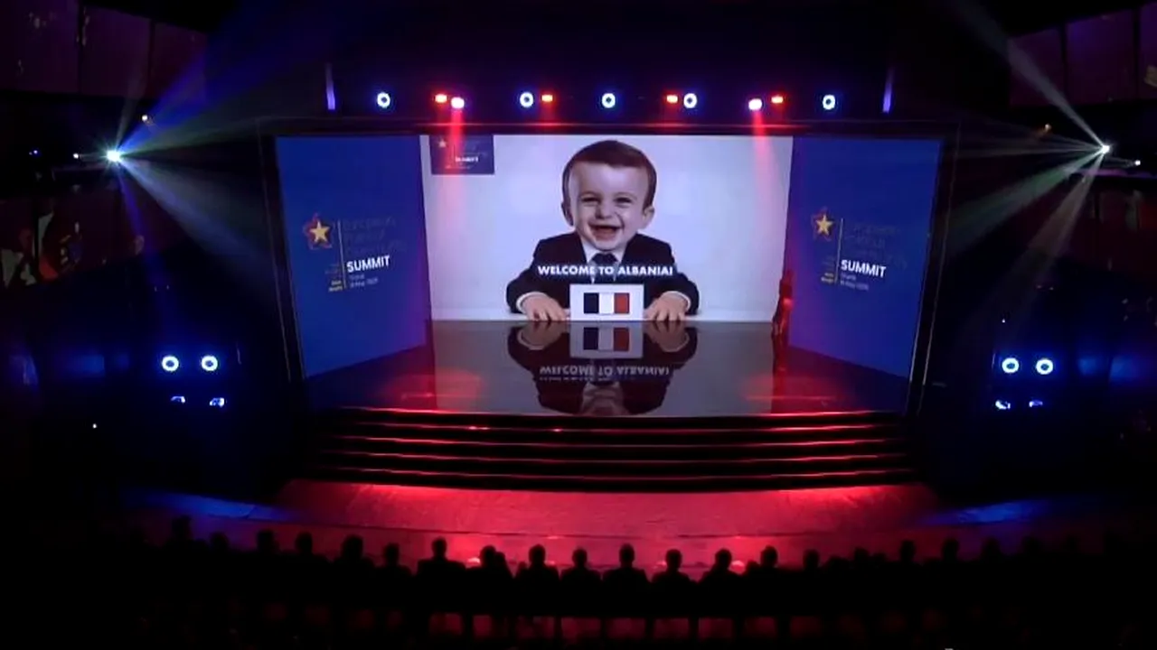 Surpriză în deschiderea summitului din Albania: Liderii europeni au fost transformați în... bebeluși