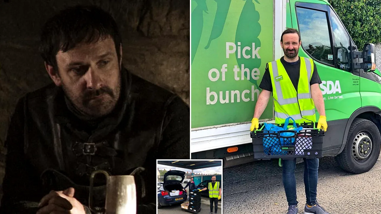 Actor din Urzeala Tronurilor a ajuns livrator în timpul carantinei: 