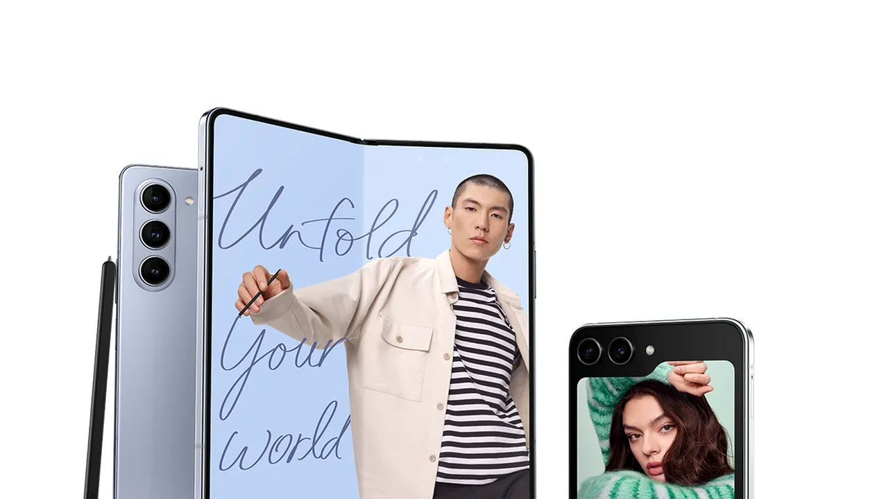 Samsung Galaxy Z Flip5 şi Galaxy Z Fold5 sunt acum disponibile oficial în România