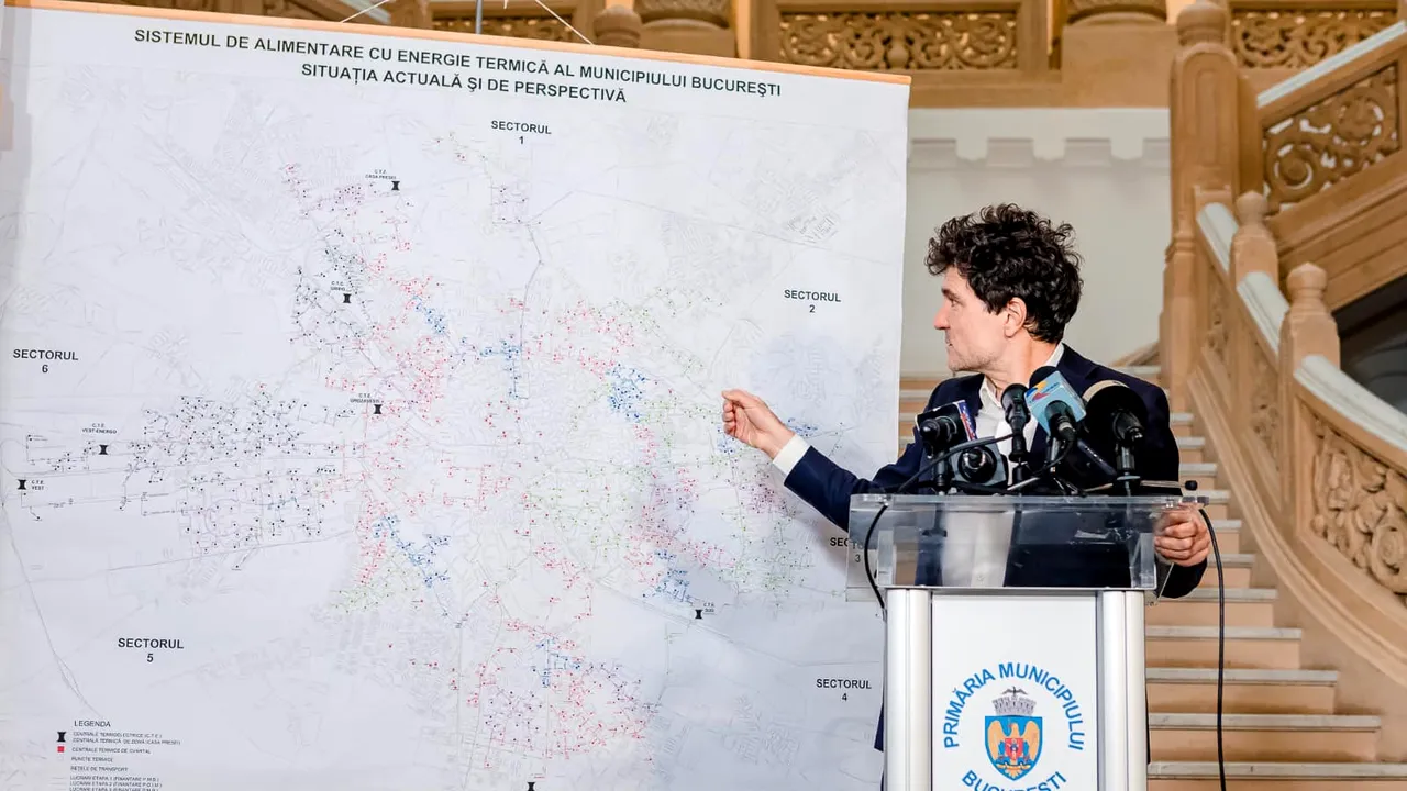 Nicuşor Dan a încheiat procedura de achiziţie pentru modernizarea a 210 km de conducte de termoficare