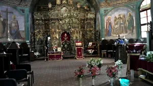 Prima pictură în frescă a lui Nicolae Grigorescu, aproape distrusă, reabilitată cu bani europeni | GALERIE FOTO