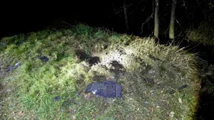 O dronă Geran a explodat în Republica Moldova. Poliția a găsit fragmente pe o rază de 120 de metri